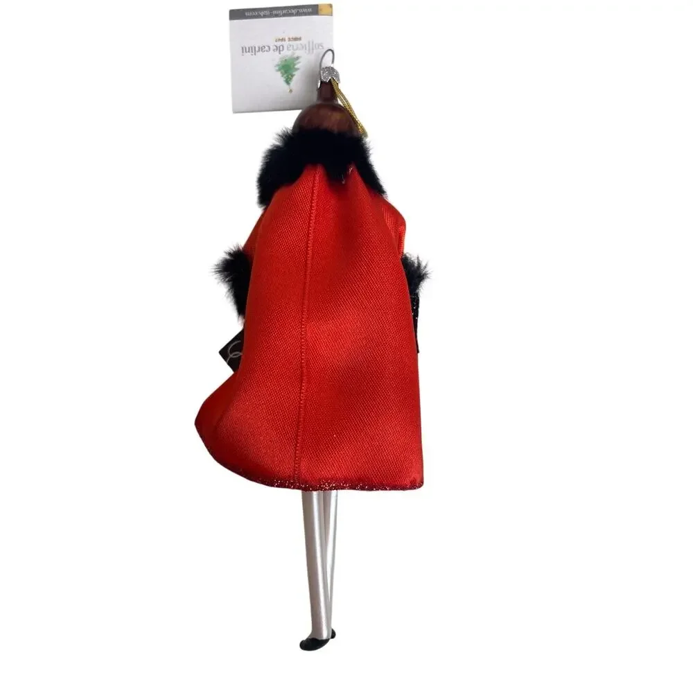 De Carlini x Saks Fifth Avenue Fashion Lady Christmas Ornament – Made in Italy